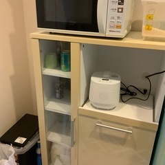 レンジ台 食器棚