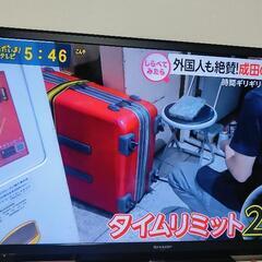 SHARPAQUOS40型テレビの画像