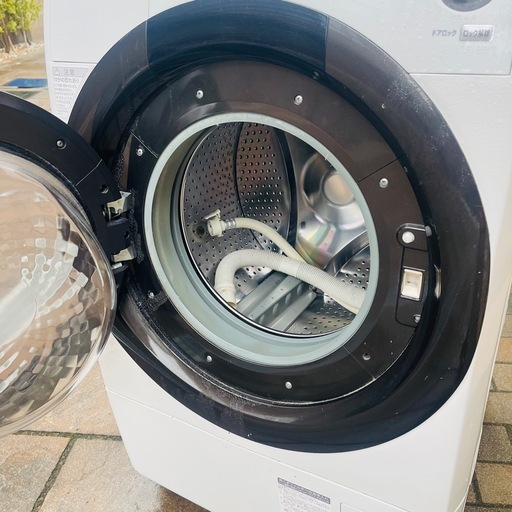 SHARP ドラム式洗濯機 ES-S60 【東京、神奈川限定・配送無料】 横浜市】引き取り限定 SHARPドラム式洗濯乾燥機早い方優先動作