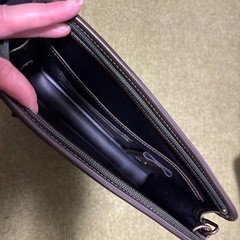 メンズセカンドバッグの画像