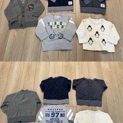 80サイズ　男の子用衣類　27着の画像