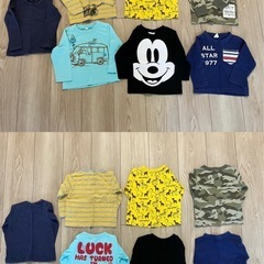 80サイズ　男の子用衣類　27着の画像