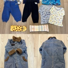 80サイズ　男の子用衣類　27着の画像