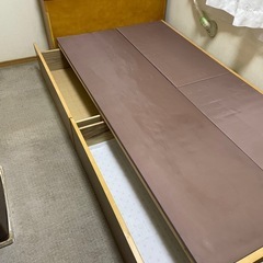 シングルベッドの画像