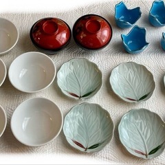 皿　まとめ売り　小皿　汁物茶碗　ご飯茶碗　