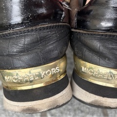【期間限定値下げ】マイケルコースMICHAEL KORS　スニーカー ゴールド　ブラウン　の画像