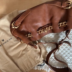 バーバリー　プローサム　Burberry レザー　ハンドバッグ　...