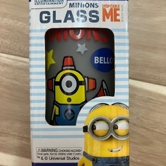 【新品】ミニオン ガラスコップ
