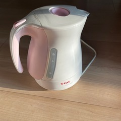 【6/8まで！】T-fal 電気ケトル 1.0L ホワイト・ピンクの画像