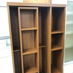 志水木工　本棚　レール　ブラウン　 【トレファク堺福田店】