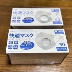 【未開封】[zepan] マスク個包装 50枚入×2箱 の画像