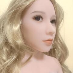 未使用 美品 リアルマネキンヘッド／ドールヘッド 等身大 シリコン 化粧練習用の画像