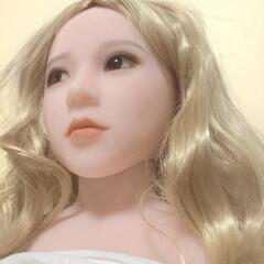 未使用 美品 リアルマネキンヘッド／ドールヘッド 等身大 シリコン 化粧練習用の画像