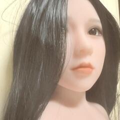未使用 美品 リアルマネキンヘッド／ドールヘッド 等身大 シリコ...