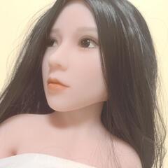 未使用 美品 リアルマネキンヘッド／ドールヘッド 等身大 シリコン 化粧練習用の画像