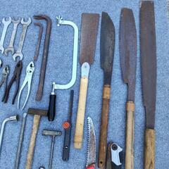 ①大工道具　工具まとめ売り➕️工具箱おまけ追加しましたの画像