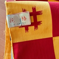 着物の帯　沖縄の柄の画像