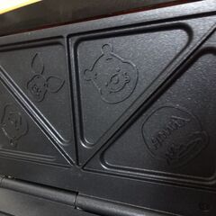 ■Disney ホットサンドメーカー くまのプーさん TSH-701D-PHの画像