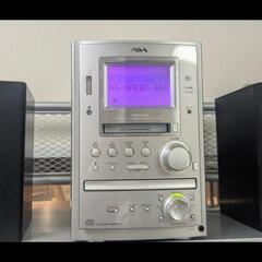 🌟ワケアリです🌟　AIWA  CD  MD コンポ　