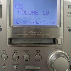 🌟ワケアリです🌟　AIWA  CD  MD コンポ　の画像