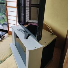 SHARP テレビ　＆　テレビ台の画像