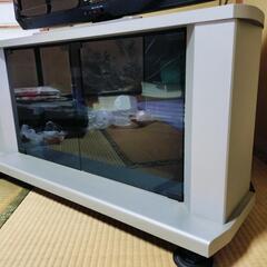 SHARP テレビ　＆　テレビ台の画像