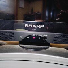 SHARP テレビ　＆　テレビ台の画像