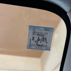 ミラ　車検付き　6万キロ走行　19万の画像