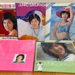 桜田淳子 LPベストレコードセット