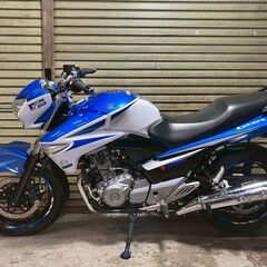 スズキ　ＧＳＲ２５０　２０１５年式　ＧＪ５５Ｄ　社外レバー　社外バーエンド　ブルーの画像