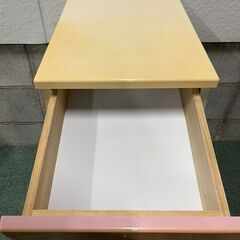 木製 3段 ミニチェスト タンス 小物入れ 収納 幅31cm×奥行41cm×高さ71cm の画像