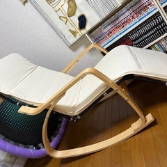 ロッキングチェア ホワイト 1000円→800円