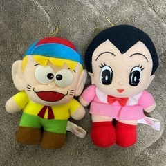 レトロ　レア　当時物　怪物くん　鉄腕アトムのウラン　ぬいぐるみ