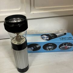 【中古雑貨】生活雑貨　フラッシュライト　の画像