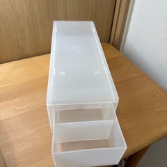 無印良品 ポリプロピレンケース引出式ハーフ・浅型の画像