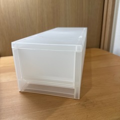 無印良品 ポリプロピレンケース引出式ハーフ・浅型