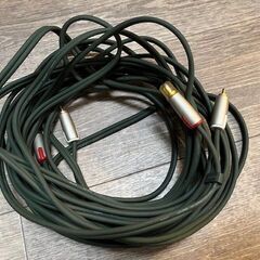 【中古】SONY　オーディオケーブル　LC-OFC　10ｍの画像