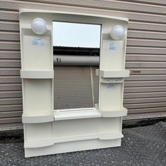 INAX洗面化粧台W750洗髪シャワー水栓の画像