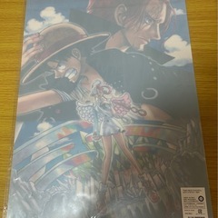 ワンピース フィルム RED A3クリアポスターの画像