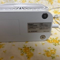 【難あり】ナカバヤシ Digio USB 電池 卓上扇風機 コンパクトの画像
