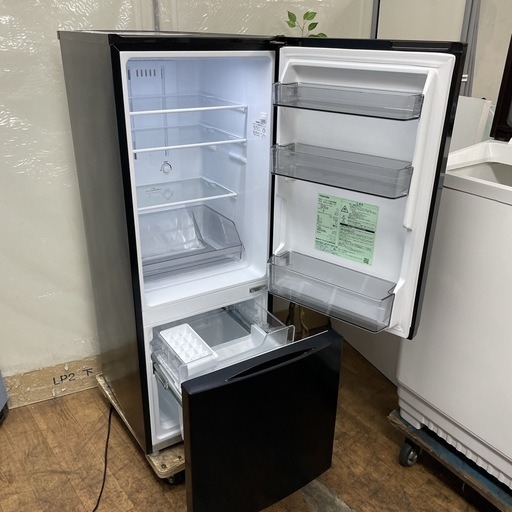 新生活応援フェア！期間限定の特別値下げ！ R629 ☀️ ジモティー限定価格！ 2023年製の美品！ TOSHIBA 冷蔵庫 (153L / 右開き)  GR-U15BS ⭐ 動作確認済 ⭐ クリーニング済