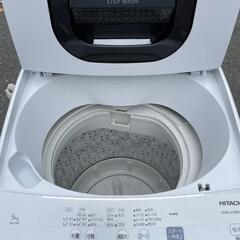 🌈選ぶならコレ‼️HITACHI🔶洗濯機‼️綺麗✨5キロ✨当日配送🚚長期保証‼️の画像