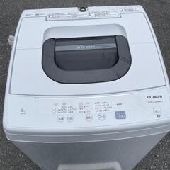 🌈選ぶならコレ‼️HITACHI🔶洗濯機‼️綺麗✨5キロ✨当日配...