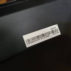 【即引き取り歓迎】Hisense 32型液晶テレビ 32K30（2019年製）リモコン付きの画像