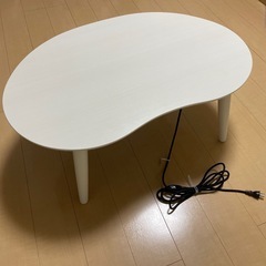 ニトリ/ 豆型リビングこたつテーブル