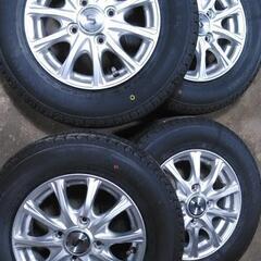 145/80R12  145R12 6PR  アルミホイールセッ...