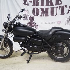 HONDA　Magna50　マットブラック　社外マフラー　全塗装・整備済の画像
