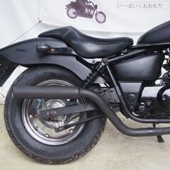 HONDA　Magna50　マットブラック　社外マフラー　全塗装・整備済の画像