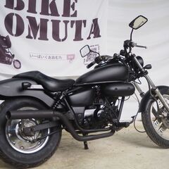 HONDA　Magna50　マットブラック　社外マフラー　全塗装・整備済の画像