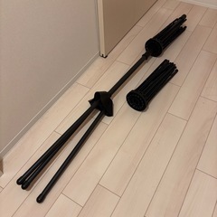 (美品)折りたたみ可能 洗濯物干しの画像